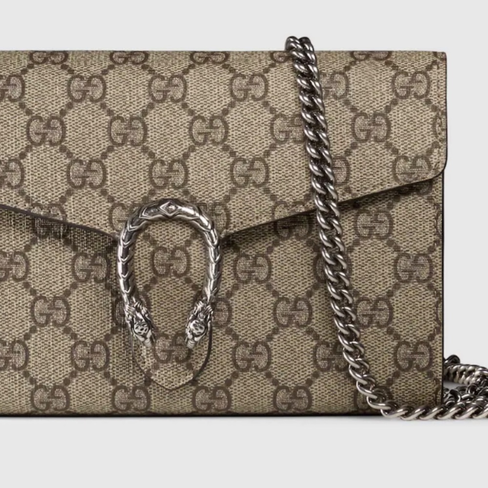 USED DIONYSUS GG SUPREME CHAIN WALLET - Picture 4 of 4